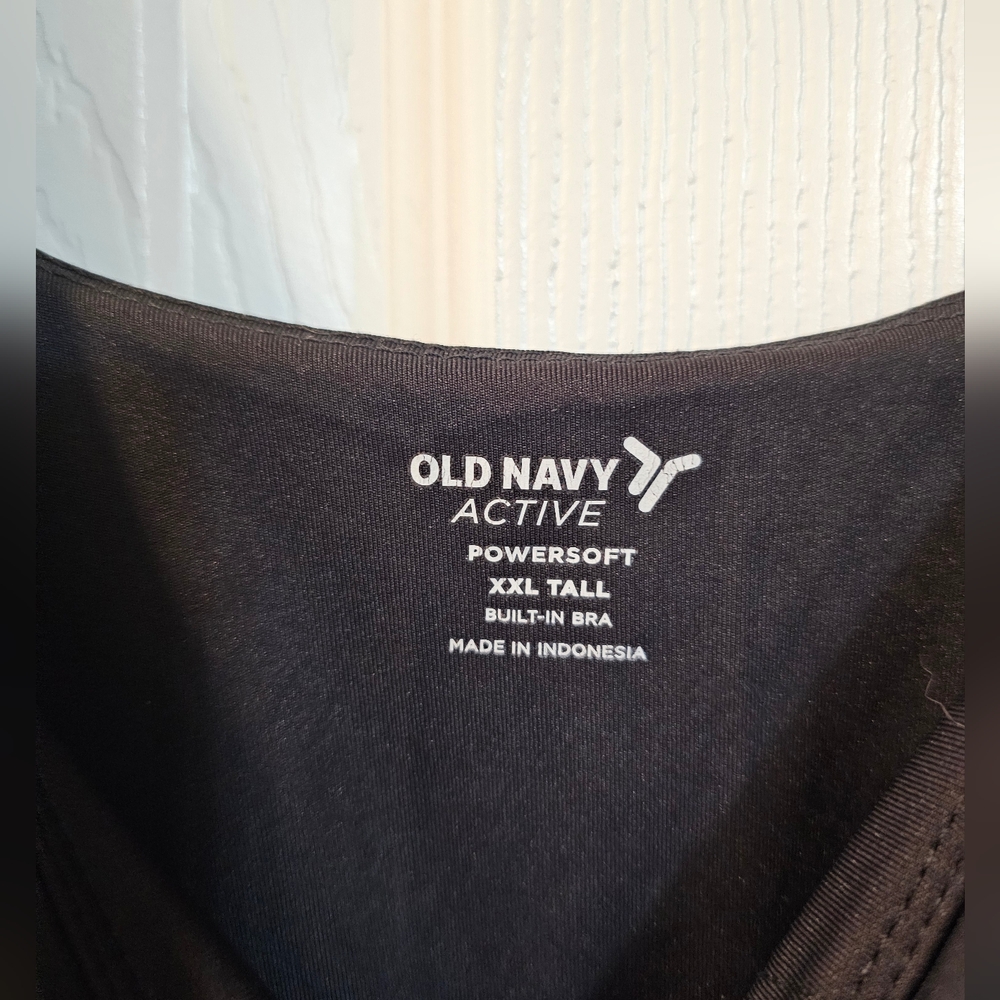OLD NAVY ACTIVE Dress POWERSOFT XXL TALL BUILT-IN BRA And Shorts - Picture 2 of 5